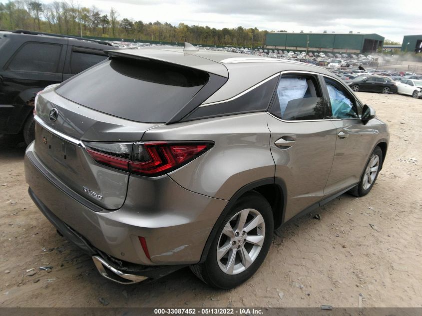 2017 LEXUS RX RX 350 2T2BZMCAXHC130696