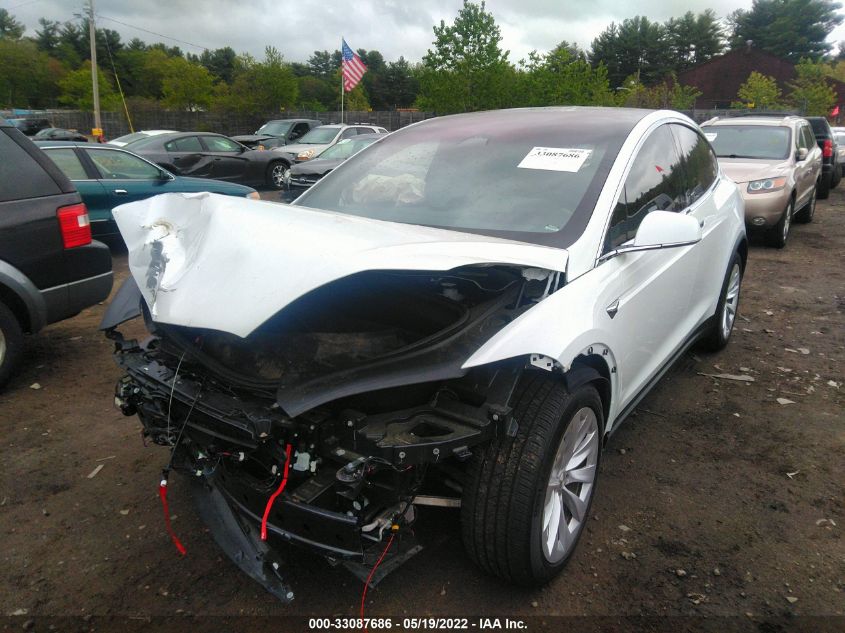 2021 TESLA MODEL X LONG RANGE 5YJXCDE28MF321699