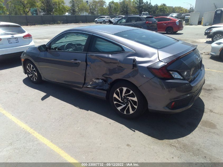 2018 HONDA CIVIC COUPE LX-P 2HGFC4B00JH300769