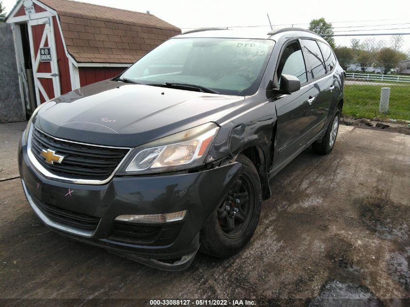 2013 CHEVROLET TRAVERSE LS 1GNKVFED4DJ179319