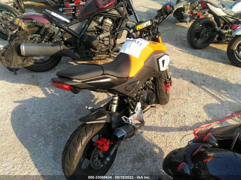 2020 HONDA GROM 125 MLHJC7519L5209957