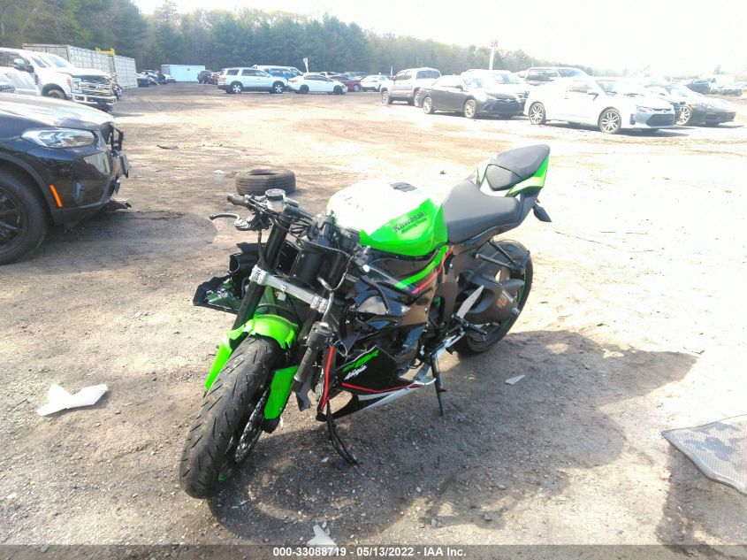 2021 KAWASAKI ZX636 K JKBZXJG14MA016165