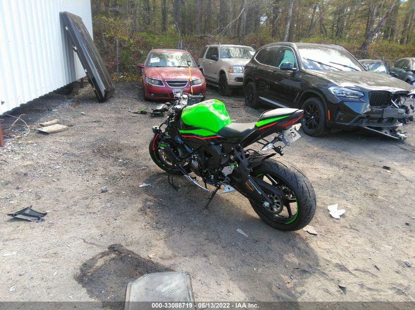 2021 KAWASAKI ZX636 K JKBZXJG14MA016165