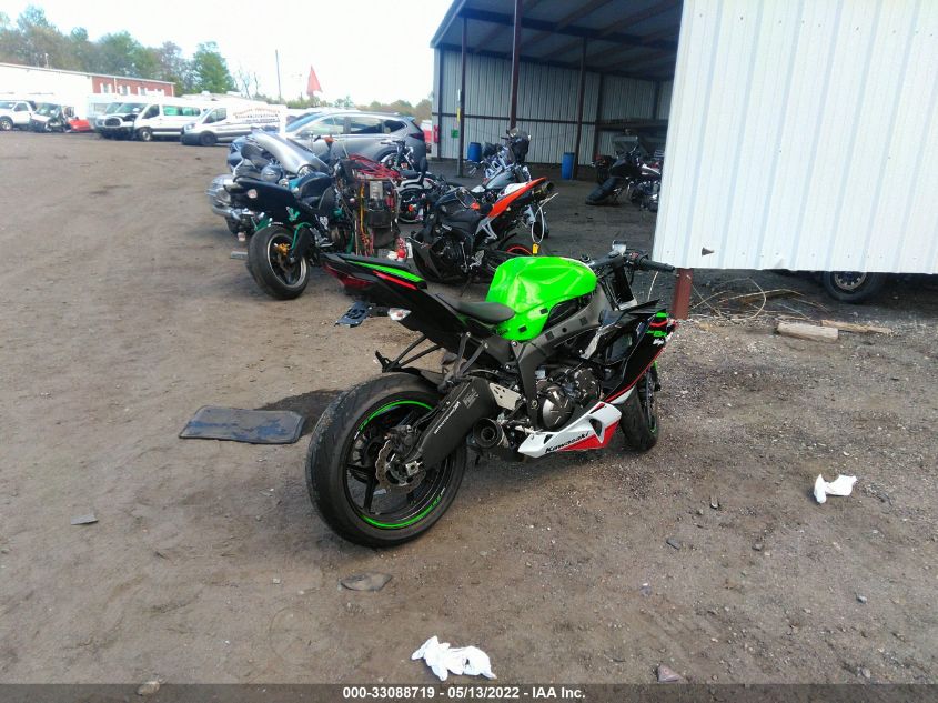 2021 KAWASAKI ZX636 K JKBZXJG14MA016165