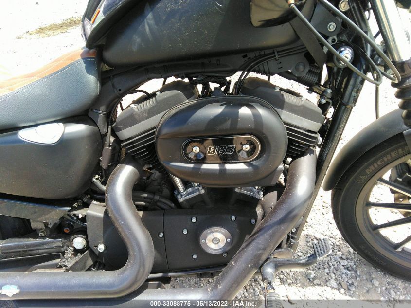 2011 HARLEY-DAVIDSON XL883 N 1HD4LE218BC437448