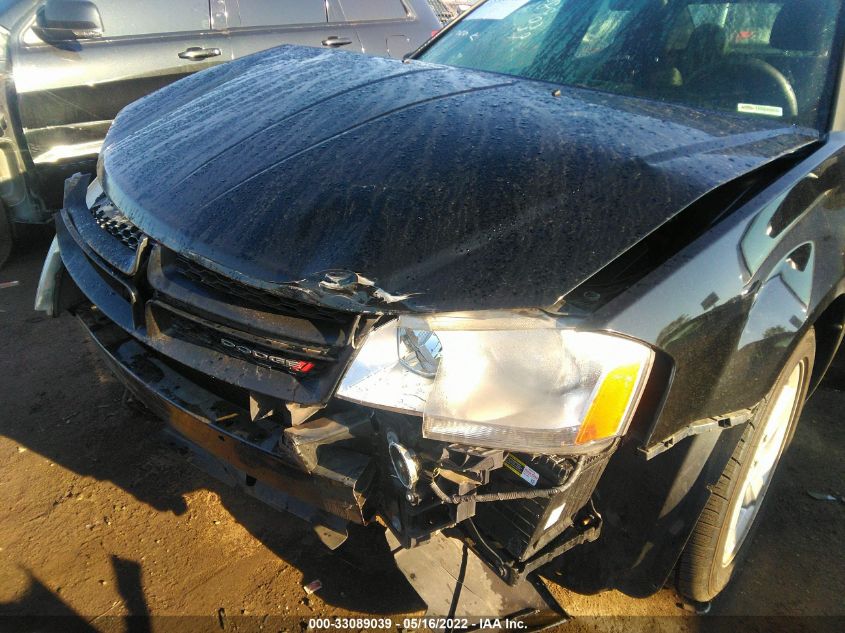 2013 DODGE AVENGER SE 1C3CDZAB5DN661512