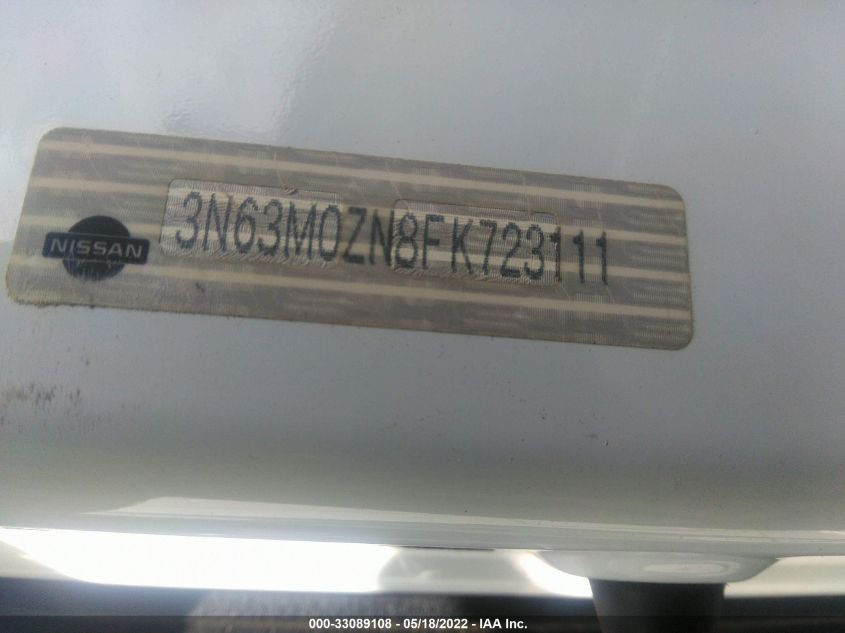 2015 CHEVROLET CITY EXPRESS CARGO VAN LT 3N63M0ZN8FK723111