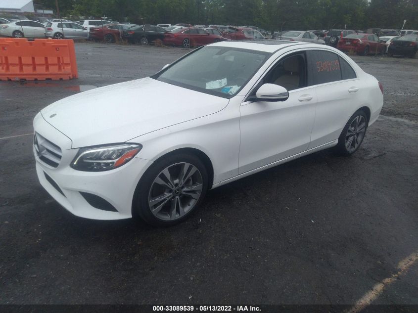 2019 MERCEDES-BENZ C-CLASS C 300 55SWF8DB7KU317229