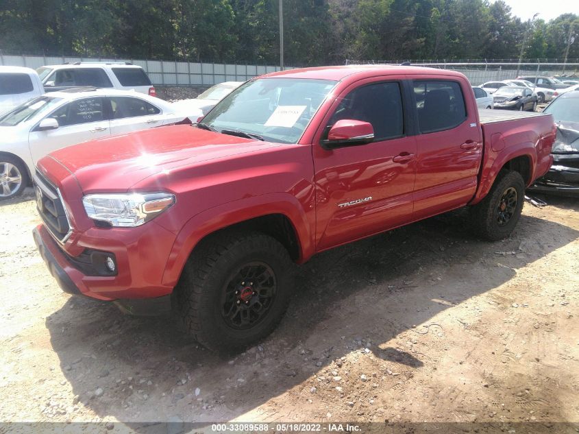 2022 TOYOTA TACOMA 2WD SR5/TRD SPORT 3TMAZ5CN6NM175565