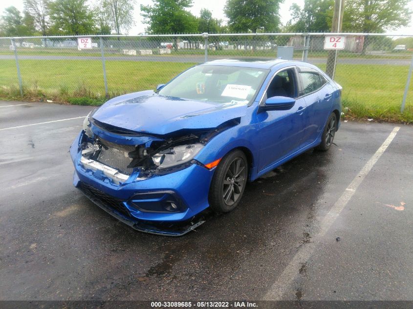 2020 HONDA CIVIC HATCHBACK EX SHHFK7H68LU415626