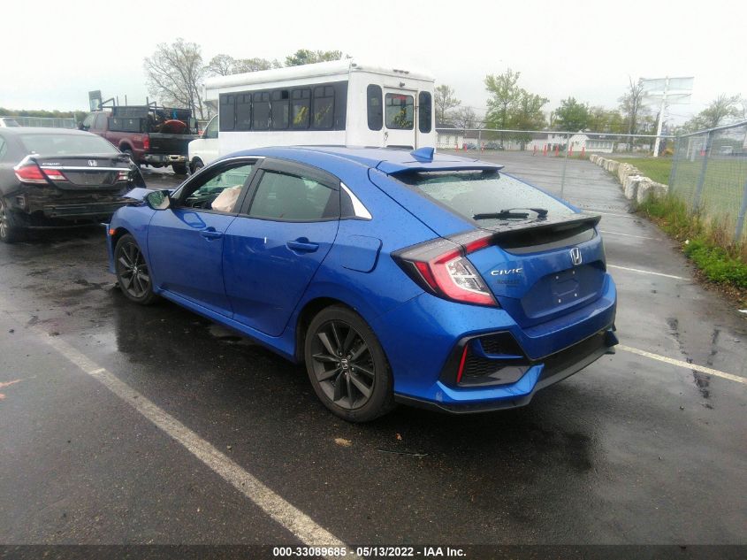 2020 HONDA CIVIC HATCHBACK EX SHHFK7H68LU415626