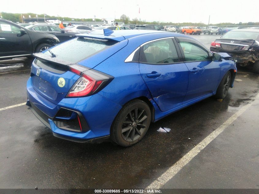 2020 HONDA CIVIC HATCHBACK EX SHHFK7H68LU415626