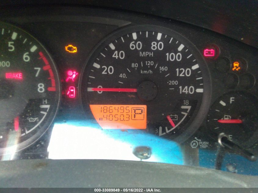 2013 NISSAN XTERRA S 5N1AN0NW0DN819503