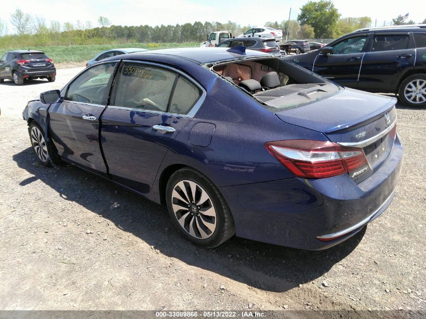2017 HONDA ACCORD HYBRID EX-L JHMCR6F58HC028694