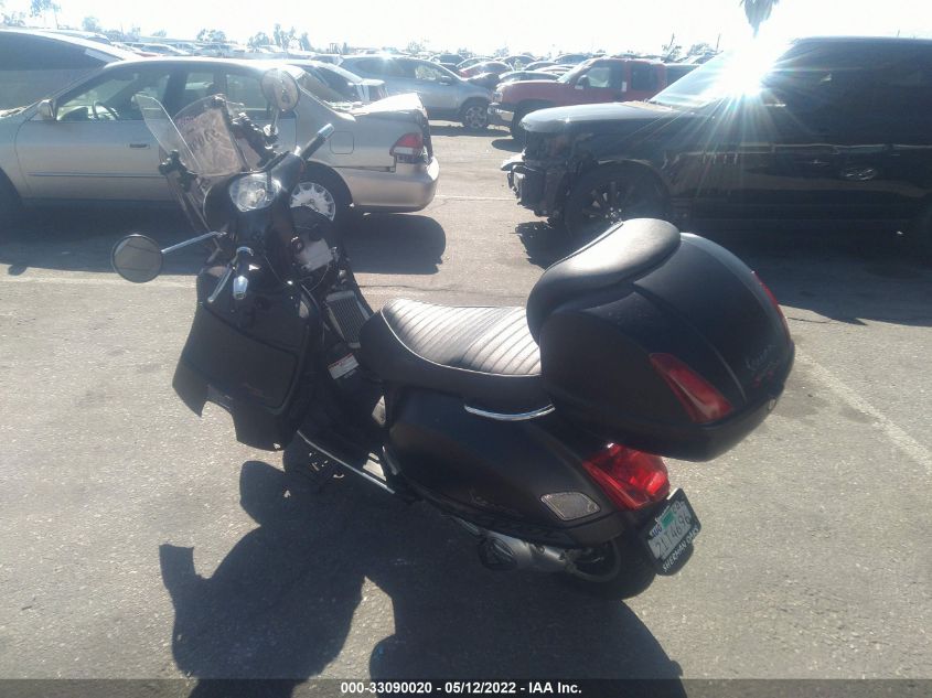 2013 VESPA GTS 300 SUPER ZAPM459L5D5801787