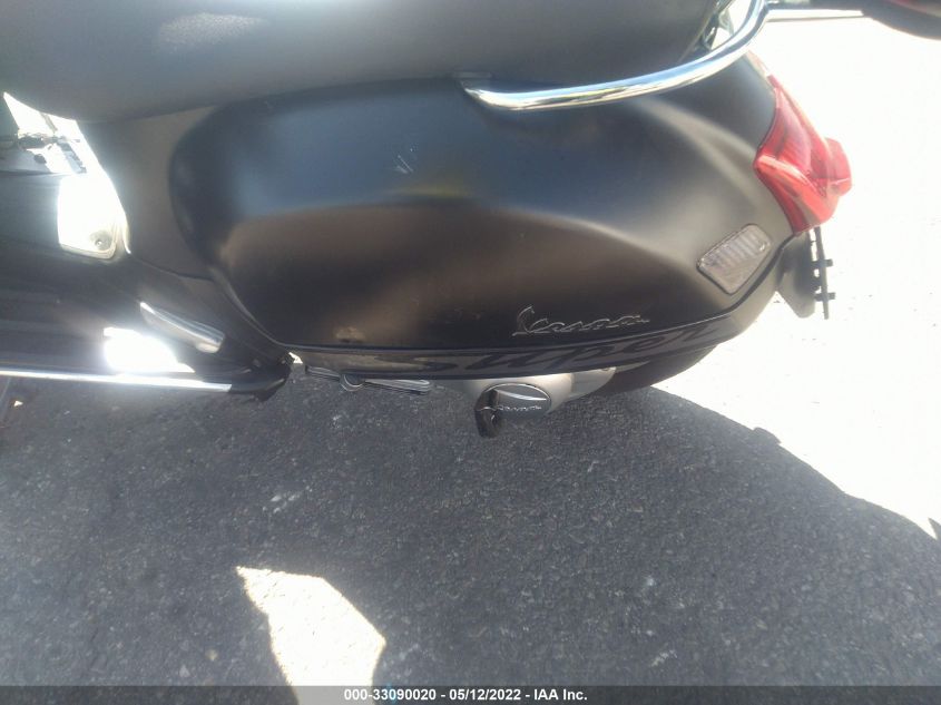 2013 VESPA GTS 300 SUPER ZAPM459L5D5801787