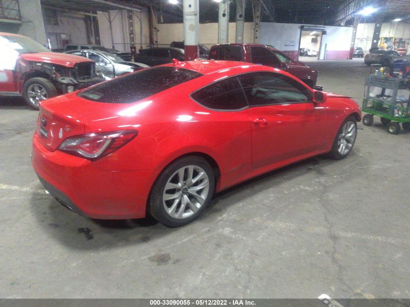 2013 HYUNDAI GENESIS COUPE 2.0T KMHHT6KD3DU109169