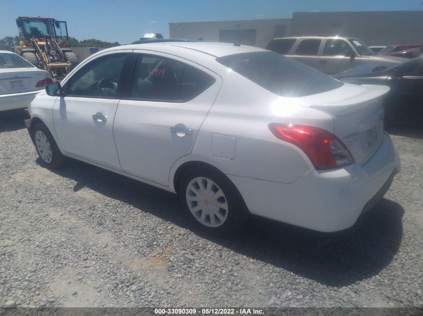 2019 NISSAN VERSA SEDAN SV 3N1CN7AP9KL827636