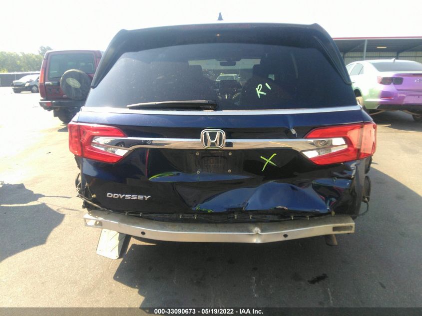 2018 HONDA ODYSSEY EX-L 5FNRL6H79JB041863
