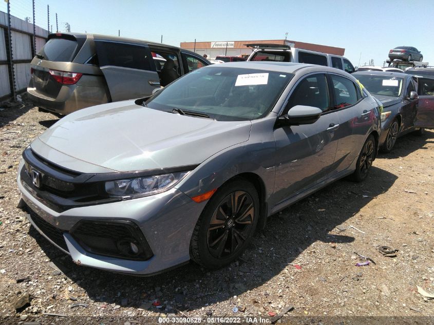 2019 HONDA CIVIC HATCHBACK EX SHHFK7H64KU202655