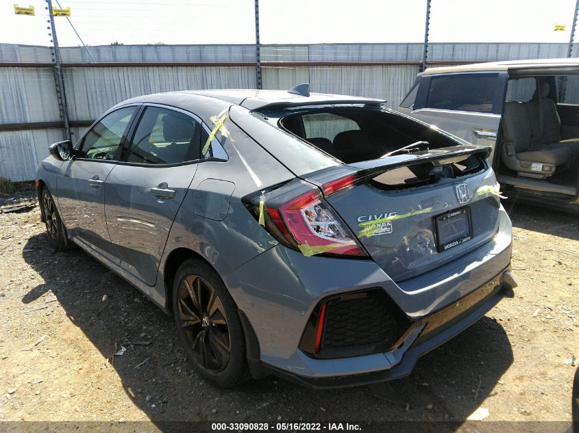 2019 HONDA CIVIC HATCHBACK EX SHHFK7H64KU202655