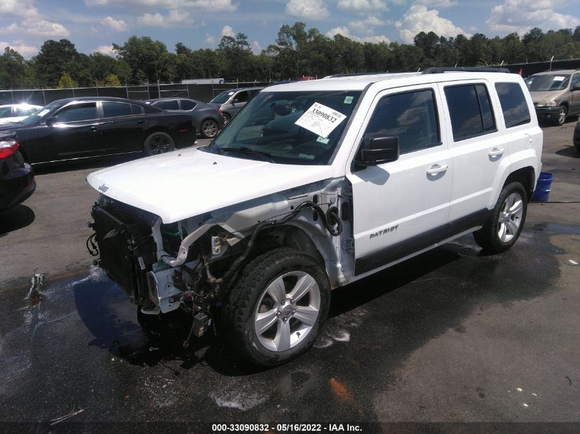 2017 JEEP PATRIOT LATITUDE 1C4NJPFB9HD102888