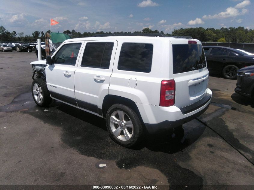 2017 JEEP PATRIOT LATITUDE 1C4NJPFB9HD102888
