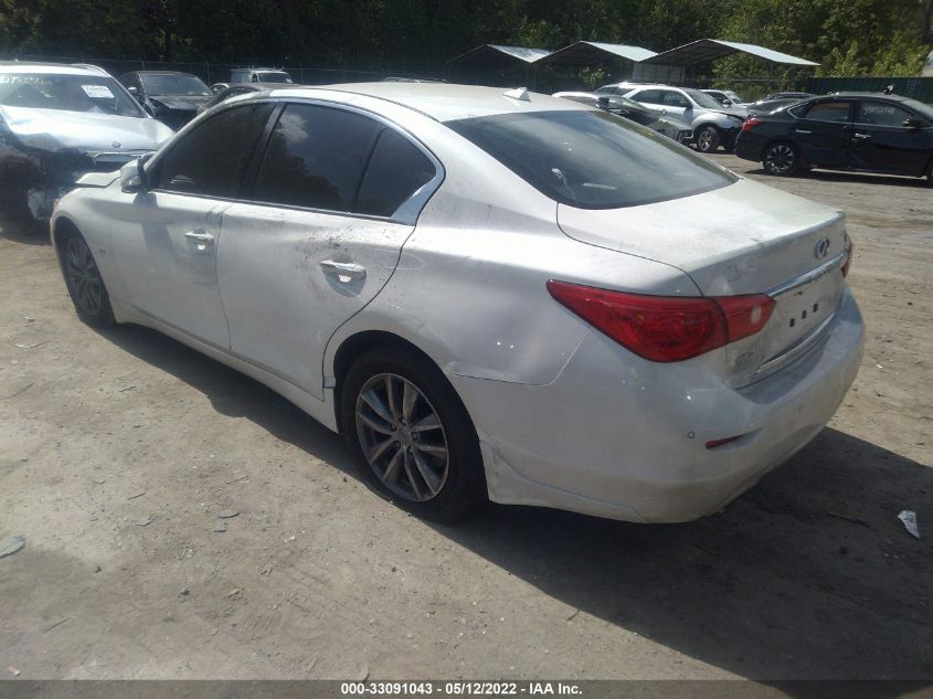 2016 INFINITI Q50 3.0T PREMIUM JN1EV7AR7GM346257