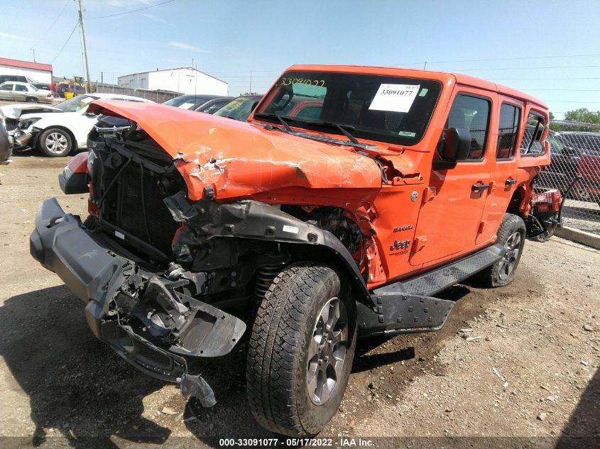 2018 JEEP WRANGLER UNLIMITED SAHARA 1C4HJXEG1JW229087
