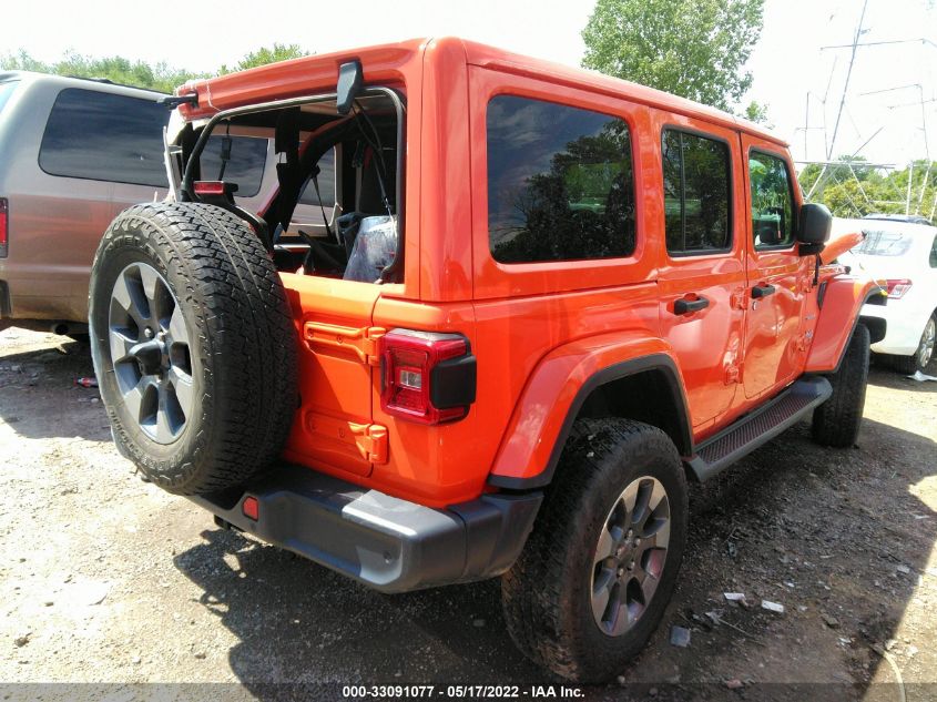 2018 JEEP WRANGLER UNLIMITED SAHARA 1C4HJXEG1JW229087