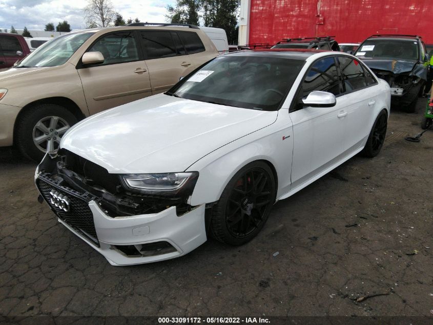 2013 AUDI S4 PRESTIGE WAUKGAFLXDA060781