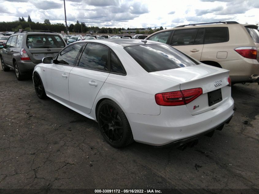 2013 AUDI S4 PRESTIGE WAUKGAFLXDA060781