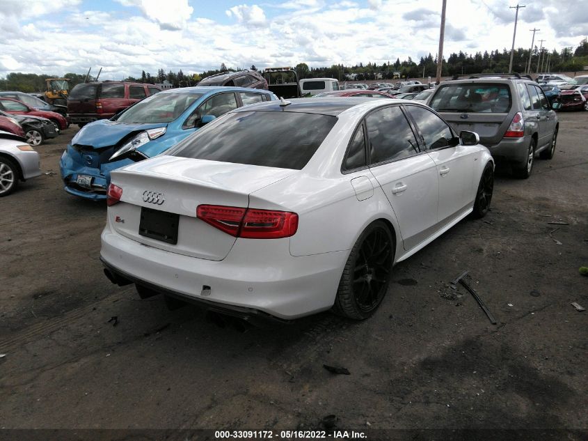 2013 AUDI S4 PRESTIGE WAUKGAFLXDA060781