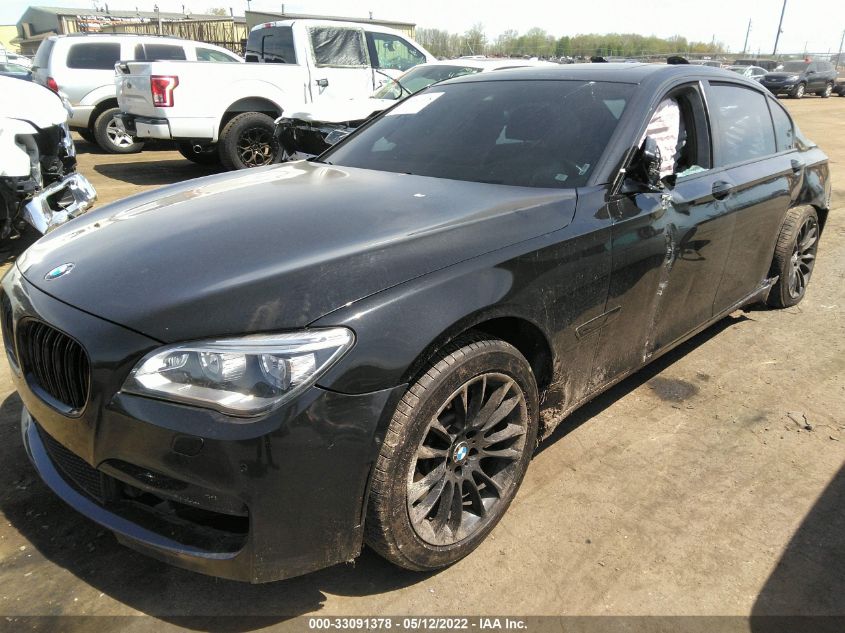 2014 BMW 7 SERIES 750LI XDRIVE WBAYF8C59ED142660
