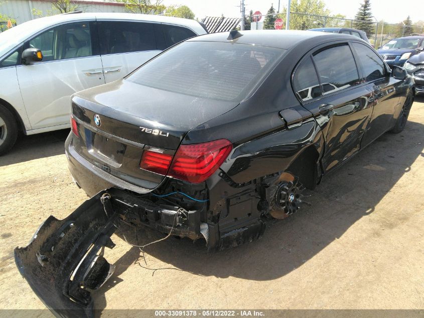 2014 BMW 7 SERIES 750LI XDRIVE WBAYF8C59ED142660