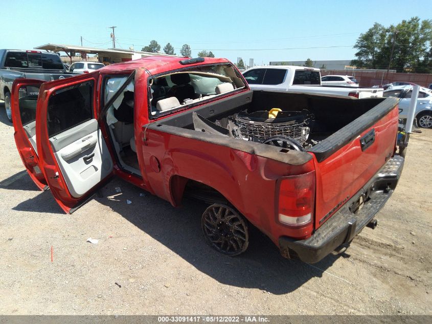 2013 GMC SIERRA 1500 SLE 3GTP1VE05DG298483