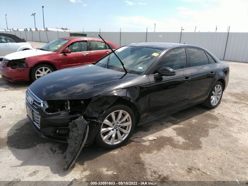 2017 AUDI A4 PREMIUM WAUGNAF48HN003904