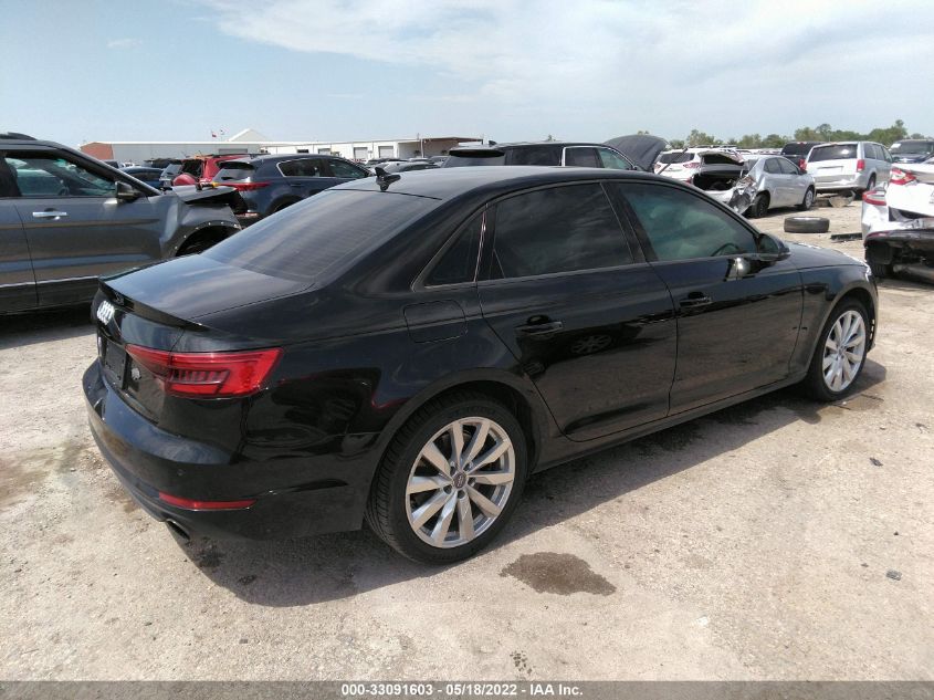 2017 AUDI A4 PREMIUM WAUGNAF48HN003904