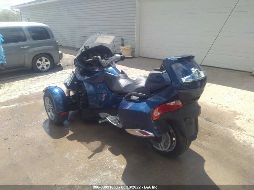 2010 CAN-AM SPYDER ROADSTER RT 2BXJBKC17AV000896