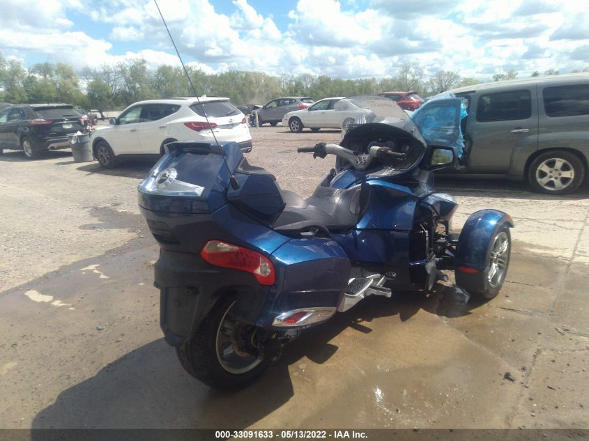 2010 CAN-AM SPYDER ROADSTER RT 2BXJBKC17AV000896