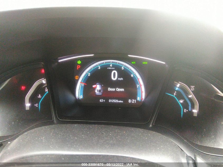 2020 HONDA CIVIC HATCHBACK LX SHHFK7H35LU405335