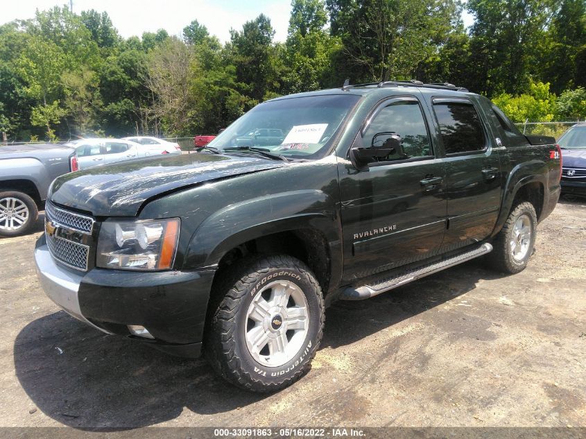 2013 CHEVROLET AVALANCHE LT 3GNTKFE78DG269193