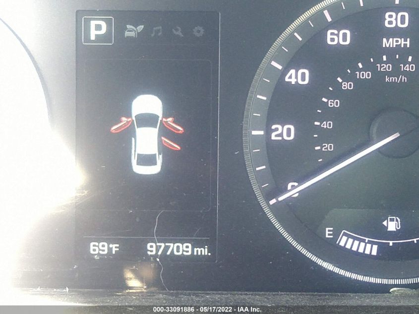 2016 HYUNDAI SONATA HYBRID SE KMHE24L10GA011186