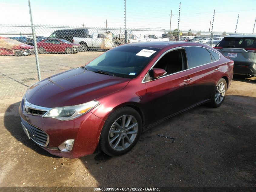 2014 TOYOTA AVALON XLE 4T1BK1EB8EU133622