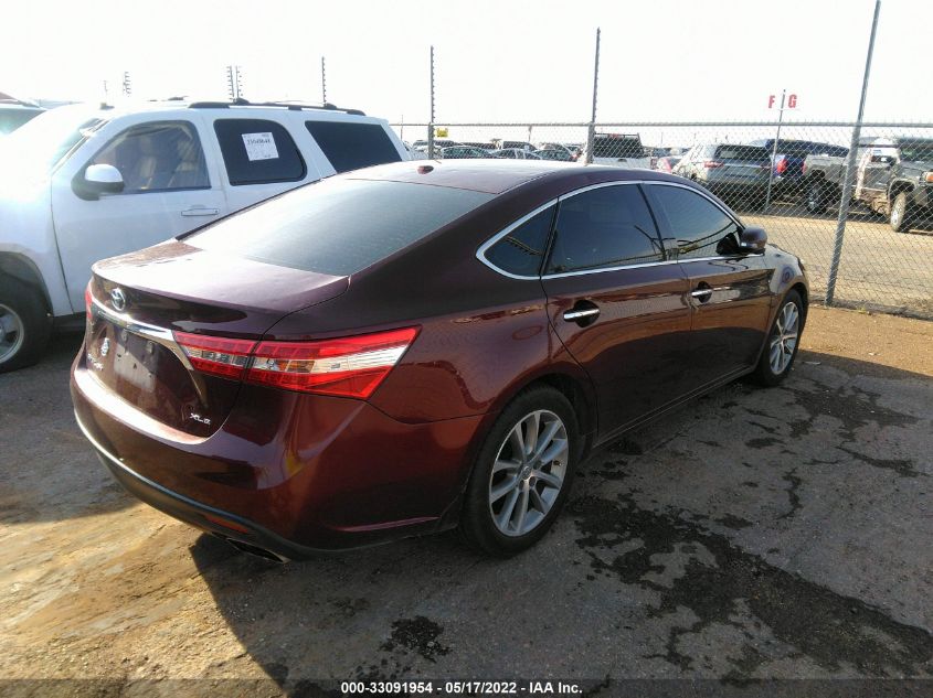 2014 TOYOTA AVALON XLE 4T1BK1EB8EU133622