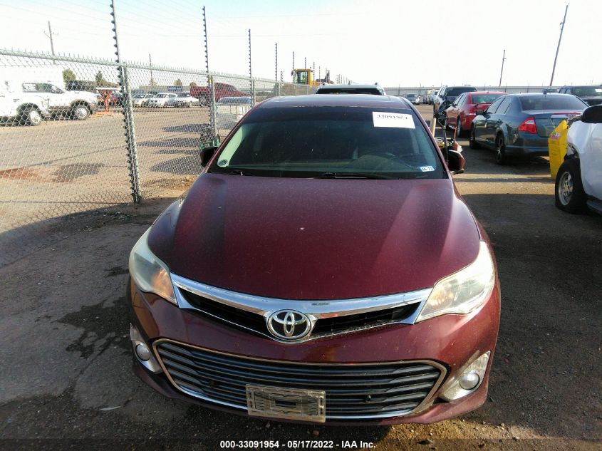 2014 TOYOTA AVALON XLE 4T1BK1EB8EU133622