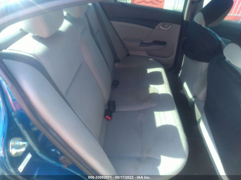 2013 HONDA CIVIC SDN LX 2HGFB2F5XDH530594