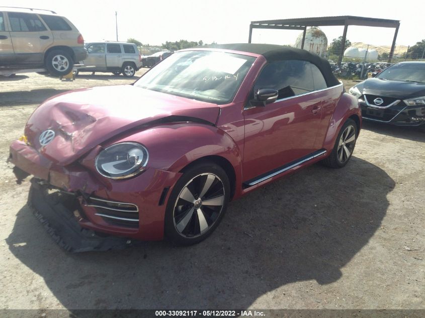 2017 VOLKSWAGEN BEETLE CONVERTIBLE 1.8T S/1.8T SE 3VW517AT8HM801950