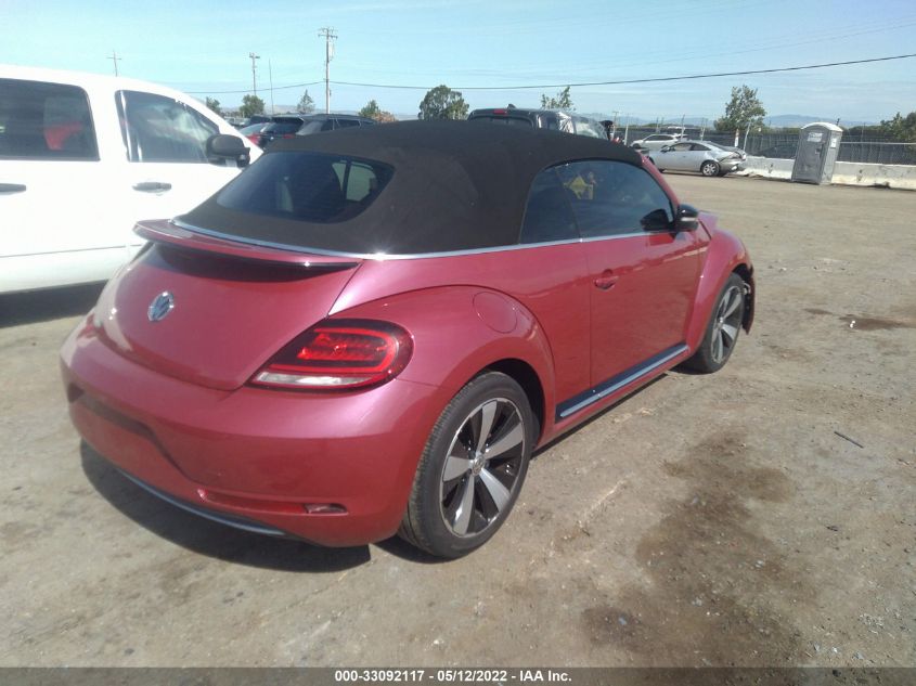 2017 VOLKSWAGEN BEETLE CONVERTIBLE 1.8T S/1.8T SE 3VW517AT8HM801950