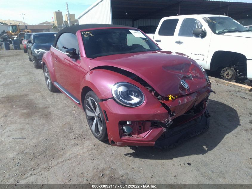 2017 VOLKSWAGEN BEETLE CONVERTIBLE 1.8T S/1.8T SE 3VW517AT8HM801950